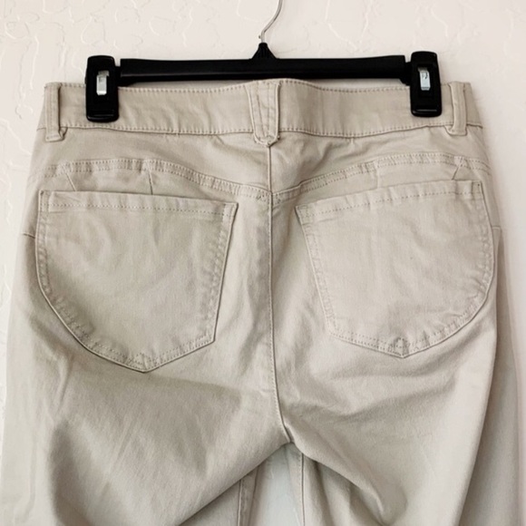 Democracy Tan Ankle Skimmers Pants Size 4 - Picture 6 of 12